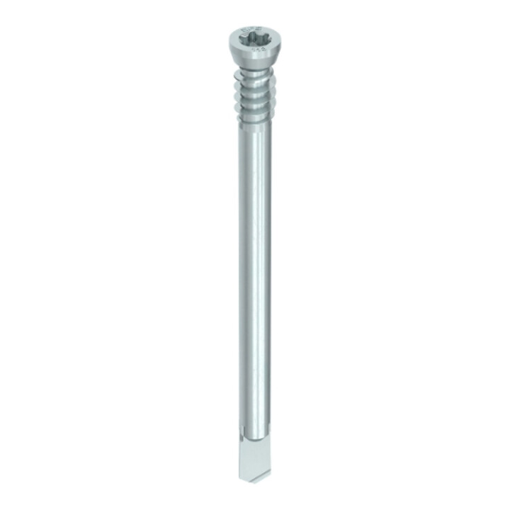 HECO Stabdübel WS-T 7,0 x 113, Zylindersenkkopf, T-Drive, UK-Gewinde, verzinkt blau, A2K, gleitbeschichtet
