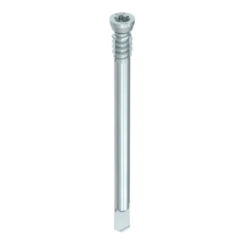 HECO Stabdübel WS-T 7,0 x 133, Zylindersenkkopf, T-Drive, UK-Gewinde, verzinkt blau, A2K, gleitbeschichtet
