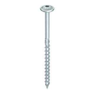HECO Tellerkopf TOPIX-plus, T-Drive, T-25, Teilgewinde, verzinkt blau, A3K
