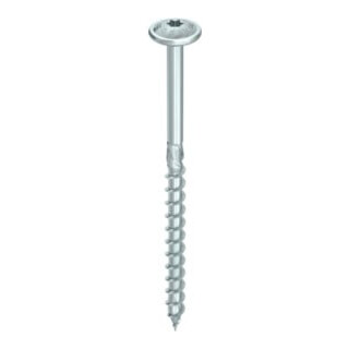 HECO Tellerkopf TOPIX-plus, T-Drive, T-25, Teilgewinde, verzinkt blau, A3K