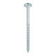 HECO Tellerkopf TOPIX-plus 6,0 x 280, T-Drive, T-25, Teilgewinde, verzinkt blau, A3K-1