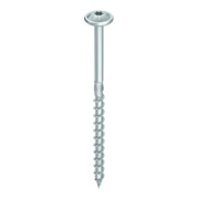 HECO Tellerkopf TOPIX-plus 6,0 x 300, T-Drive, T-25, Teilgewinde, verzinkt blau, A3K