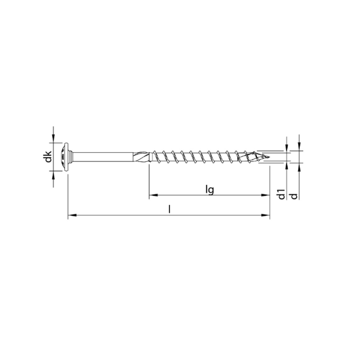 HECO Testa a disco TOPIX-plus, T-Drive, T-25, filettatura parziale, zincato blu, A3K