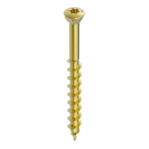 Heco TOPIX Glasleistenschraube Linsenkopf T-Drive TG A2L