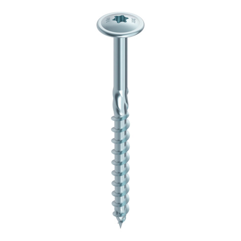 HECO-TOPIX 6,0 x 280, tête ronde large, T-Drive, FP, A2K, 100 pcs.