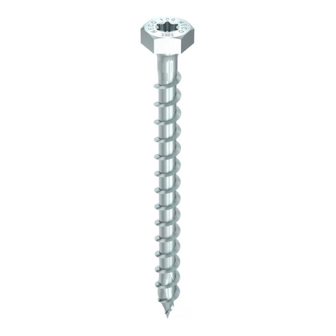 HECO-TOPIX-plus 10,0 x 100, testa esagonale, esagono + T-Drive, VG, A3K
