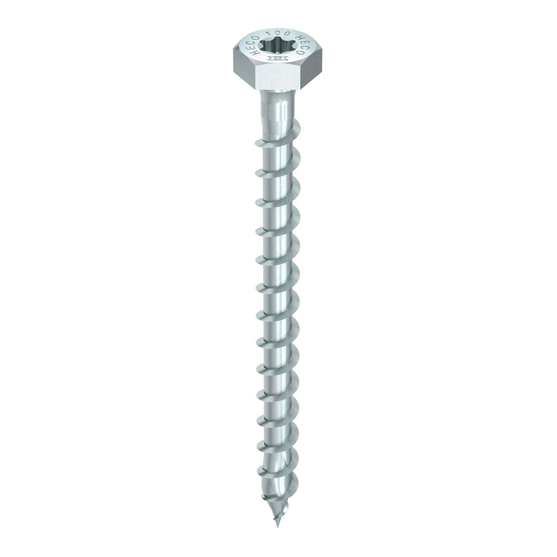 HECO-TOPIX-plus 10,0 x 100, tête hexagonale combinée, tête hexagonale + T-Drive, FT, A3K, 50 pcs. (HTP-T-H-FT-10,0x100/90)
