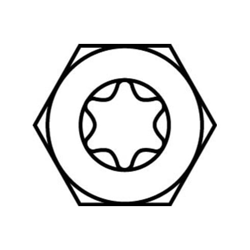 HECO-TOPIX-plus 10,0 x 100, tête hexagonale combinée, tête hexagonale + T-Drive, FT, A3K, 50 pcs. (HTP-T-H-FT-10,0x100/90)