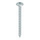 HECO-TOPIX-plus 10,0 x 120, tête ronde large, T-Drive, FT, A3K, 50 pcs. (HTP-T-FH-FT-10,0x120/100)