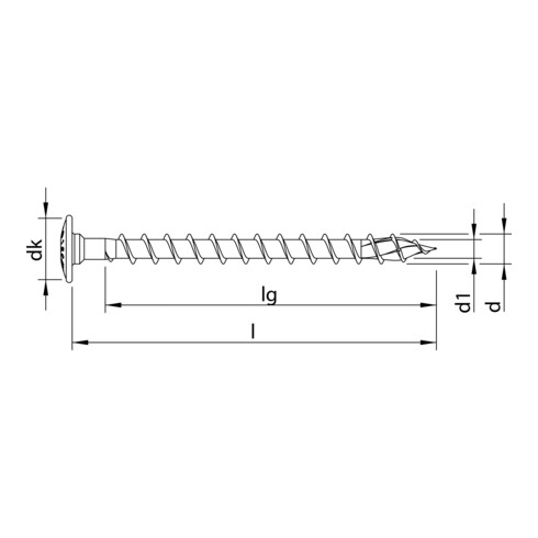 HECO-TOPIX-plus 10,0 x 120, Verbinderschr., Tellerkopf, T-Drive, VG, A2K