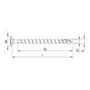 HECO-TOPIX-plus 10,0 x 120, Verbinderschr., Tellerkopf, T-Drive, VG, A2K-3