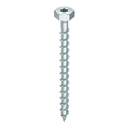 HECO-TOPIX-plus 10,0 x 80, Sechskantkopf, Sechskant + T-Drive, VG, A3K