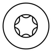HECO-TOPIX-plus 3,0 x 12, tête fraisée, T-Drive, FTV, A3K, 200 pcs.-4