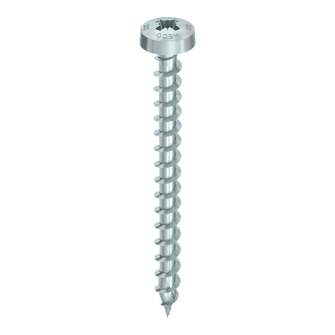 HECO-TOPIX-plus 3,5 x 15, tête ronde, Pozi-Drive, FTV, A3K, 1000 pcs.