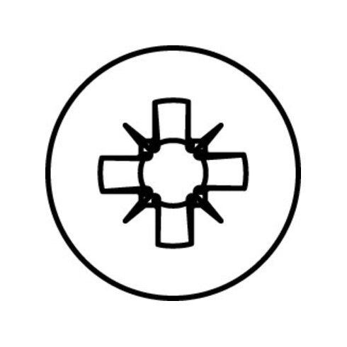 HECO-TOPIX-plus 3,5 x 45, Senkkopf, Pozi-Drive, TG, A3L