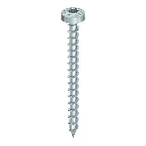HECO-TOPIX-plus 4,0 x 16, Testa rotonda, T-Drive, VVG, A3K
