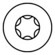 HECO-TOPIX-plus 4,0 x 40, tête fraisée, HECO-Drive, FTV, A3K, 1000 pcs.