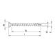 HECO-TOPIX-plus 4,5 x 20, Senkkopf, Pozi-Drive, VVG, A3L 60597