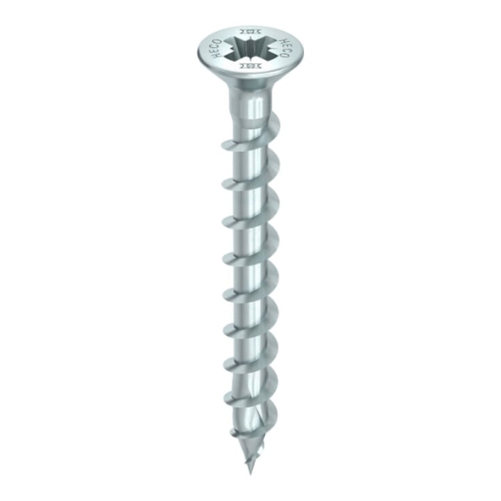 HECO-TOPIX-plus 4,5 x 40, vis pour ferrures, tête fraisée, Pozi-Drive, FT, A3K, 500 pcs.
