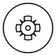 HECO-TOPIX-plus 4,5 x 60, Senkkopf + Kopfbohrung, Pozi-Drive, VVG, A3K