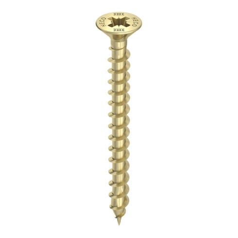 HECO-TOPIX-plus 5,0 x 30, tête fraisée, Pozi-Drive, FTV, A3L, 500 pcs.