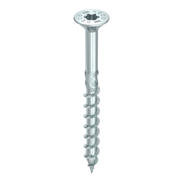 Set HECO-TOPIX-plus 5,0 x 80, Senkkopf + Bits HD-20 + ClicFix Schnellwechselhalter