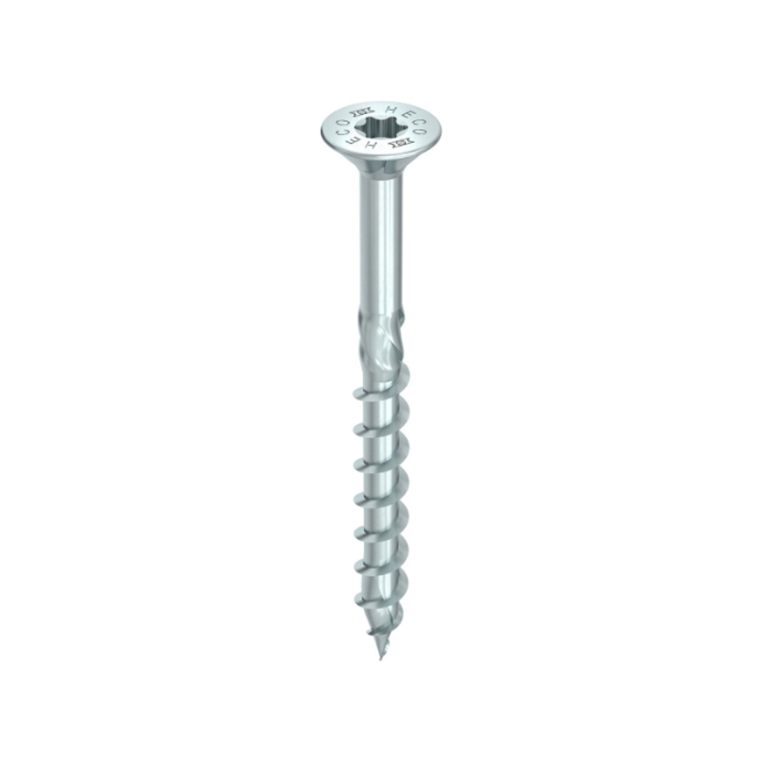 HECO-TOPIX-plus 5,0 x 80, tête fraisée, HECO-Drive, FP, A3K, 100 pcs.