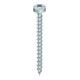 HECO-TOPIX-plus 6,0 x 30, Testa rotonda, Pozi-Drive, VVG, A3K