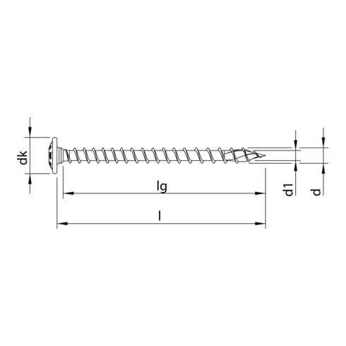 HECO-TOPIX-plus 6,0 x 40, Tellerkopf, T-Drive, VVG, A3K