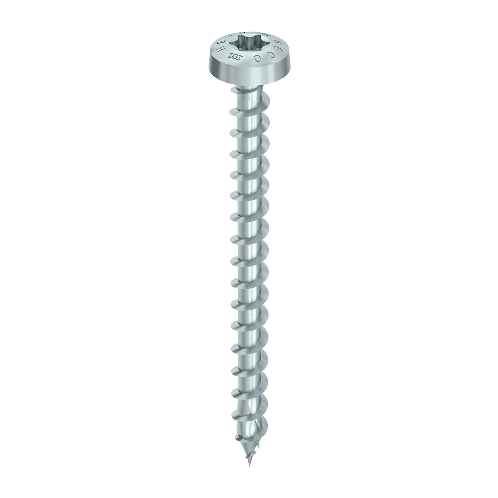 HECO-TOPIX-plus 6,0 x 50, Rundkopf, T-Drive, VVG, A3K