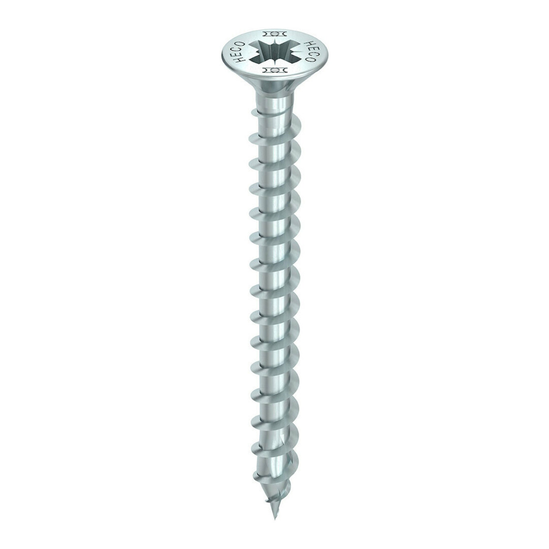 HECO-TOPIX-plus 6,0 x 80, tête fraisée, Pozi-Drive, FTV, A3K, 100 pcs.