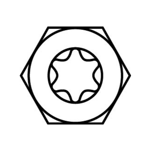 HECO-TOPIX-plus Sechskantkopf, Sechskant + T-Drive, TG, A3K