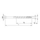 HECO-TOPIX-plus Tête hexagonale, hexagone + T-Drive, TG, A3K-2