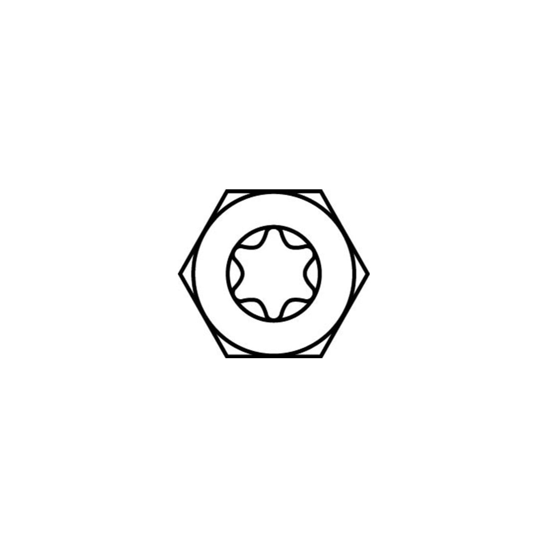 HECO-TOPIX-plus Tête hexagonale, hexagone + T-Drive, TG, A3K