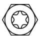 HECO-TOPIX-plus 8,0 x 50, tête hexagonale combinée, tête hexagonale + T-Drive, FT, A3K, 100 pcs. (HTP-T-H-FT-8,0x50/42)-2