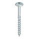 HECO-TOPIX-plus 8,0 x 500, tête ronde large, T-Drive, FP, A3K, 50 pcs. (HTP-T-FH-PT-8,0x500/100)