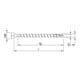 HECO-TOPIX-plus 8,0 x 70, Sechskantkopf, Sechskant + T-Drive, VG, A3K-2
