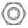 HECO-TOPIX-plus Tête hexagonale, hexagone + T-Drive, VG, A3K-3