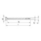 HECO-TOPIX-plus A2 3,5 x 30, Linsenkopf, Pozi-Drive, VVG