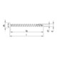 HECO-TOPIX-plus A2 3,5 x 30, Rundkopf, Pozi-Drive, VVG
