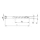 HECO-TOPIX-plus A2 3,5 x 50, Glasleistenschraube, T-Drive, TG