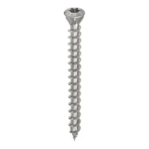 HECO-TOPIX-plus A2 3,5 x 50, vis pour planchers, tête fraisée bombée, T-Drive, FTV, 200 pcs. (HTP-S-FB-VFT-3,5x50/47)