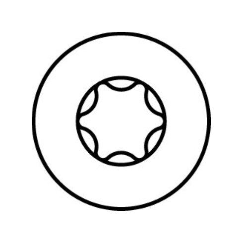 HECO-TOPIX-plus A2 4,0 x 50, Rundkopf, T-Drive, VVG