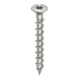 HECO-TOPIX-plus A2 4,5 x 40, Beschlagschr., Senkkopf, HECO-Drive, VVG-1