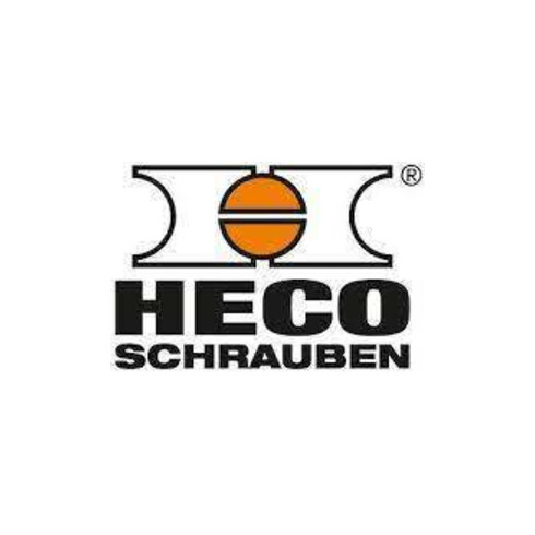HECO-TOPIX-plus A2 4,5 x 40, Beschlagschraube, Senkkopf, Pozi-Drive, Variables Vollgewinde, blank, gleitbeschichtet