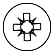 HECO-TOPIX-plus A2 4,5 x 40, Linsenkopf, Pozi-Drive, VVG-4