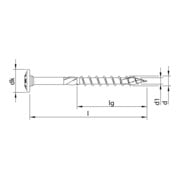 HECO-TOPIX-plus A2 6,0 x 120, Tellerkopf, T-Drive, TG-2
