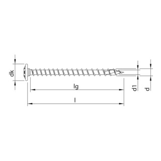 HECO-TOPIX-plus A2 Tellerkopf, T-Drive, VVG 6 mm