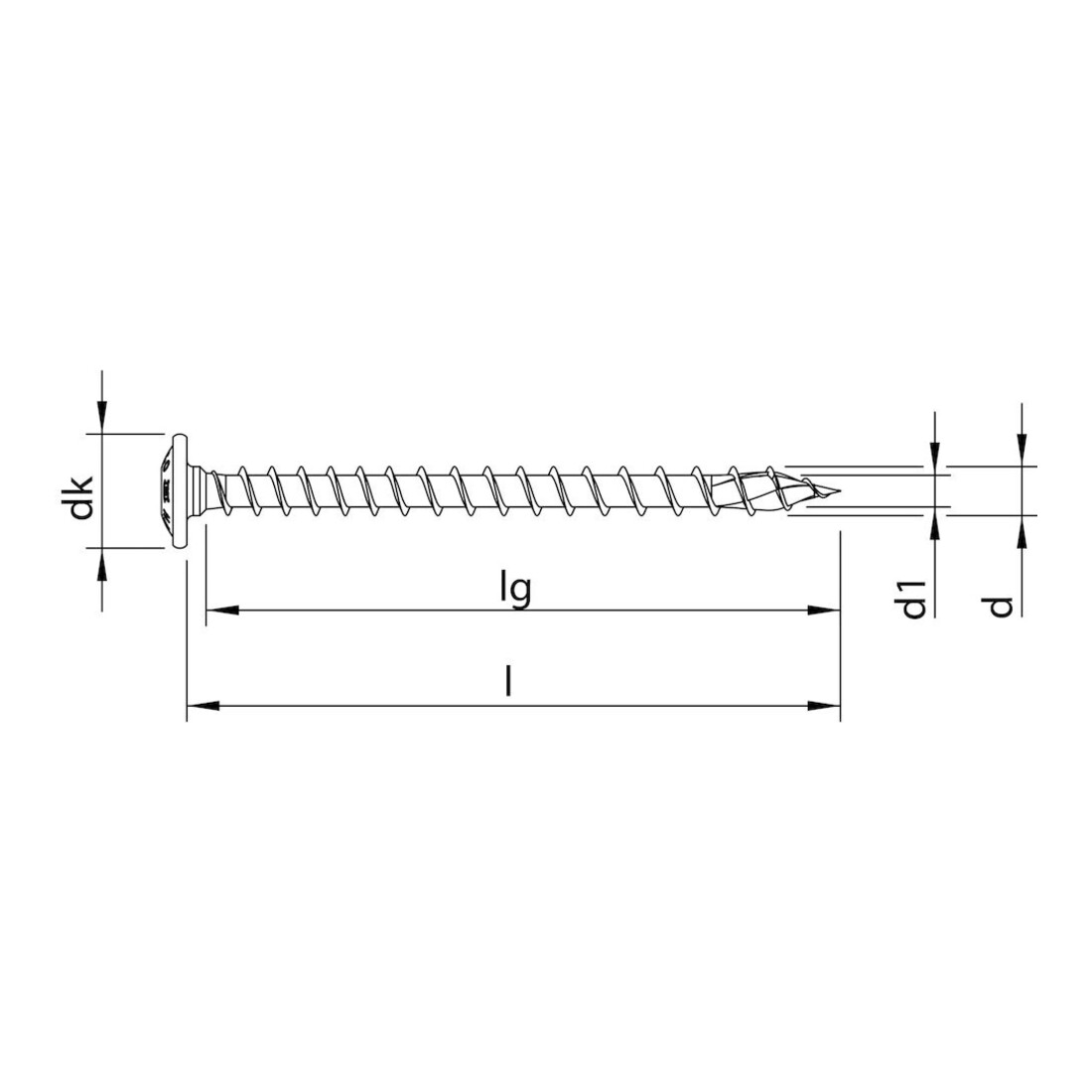 HECO-TOPIX-plus A2 8,0 x 100, Tellerkopf, T-Drive, VG