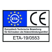 HECO-TOPIX-plus CombiConnect 8,5 x 100, Zylinderkopf, T-Drive, UKG, A3K-4